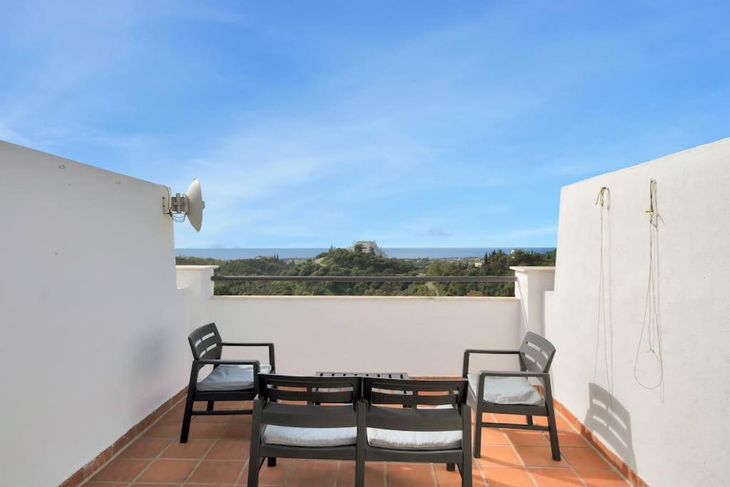 Duplex Con Vistas Al Mar, Piscina Y Gimnasio - Las Abejeras 226 Эстепона Экстерьер фото